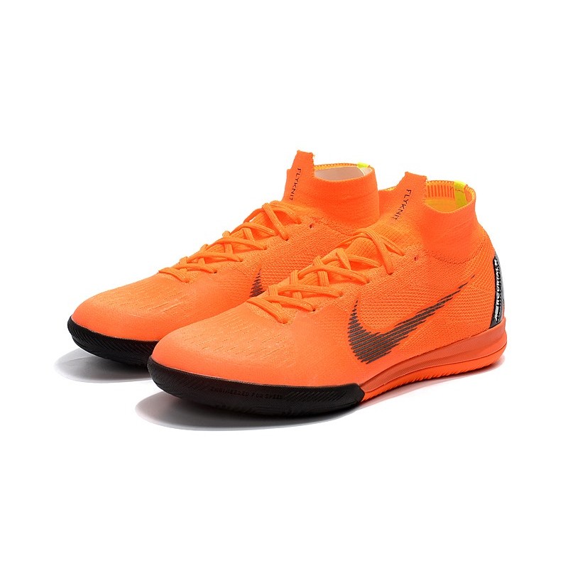 Nike Mercurial SuperflyX VI Elite IC Women oranžový Černá